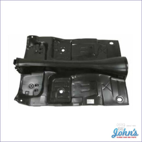 Complete Floor Pan - One Piece With Braces. Auto:  See Note For 4 Speed. (Truck) F2
