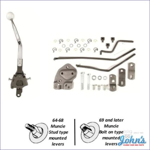 Complete Hurst Shifter Kit Competition/plus. Cars With Or Without Console Muncie Transmission Bolt