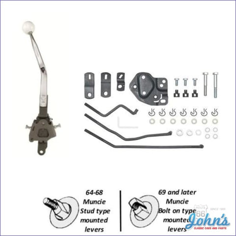 Complete Hurst Shifter Kit Competition/plus. Cars With Or Without Console Muncie Transmission Stud
