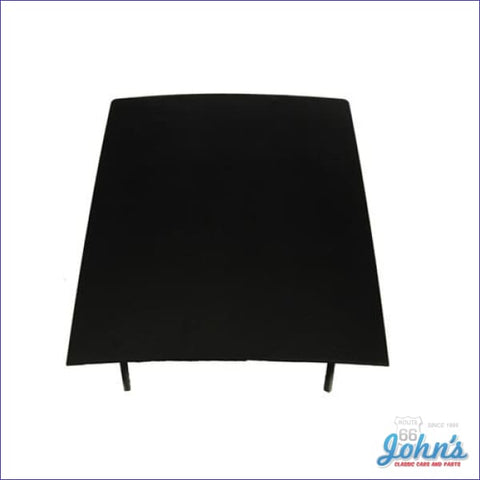 Console Front Top Plate Correct Black. X