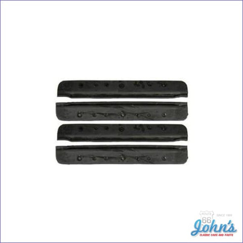 Console Shifter Plate Rubber Seal Kit Automatic- 4Pc Gm Licensed Reproduction F2 F1