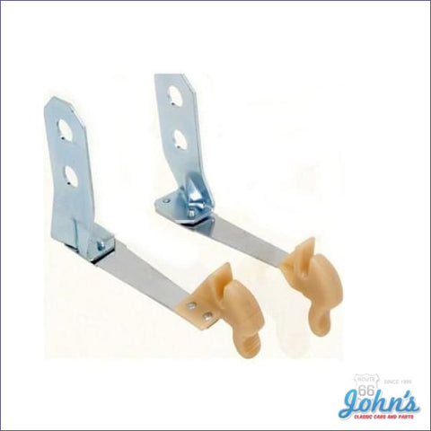 Convertible Manual Top Hold Down Latches Rear- Pair F1
