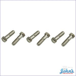 Convertible Top Frame Pivot Bolts Set Of 6. F1