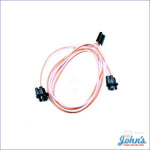 Courtesy Lamp Harness Coup Or Convertible With Under Dash Lights F1