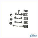 Dash Pad Mounting Hardware Kit. 17Pc F2