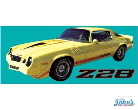 Decal Kit - Z28 Dual Color Light Silver / Charcoal F2
