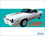 Decal Kit - Z28 Tri-Color Light Silver / Med Charcoal F2