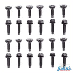 Door Hinge Bolt Kit. For All 4 Hinges - 24Pc A