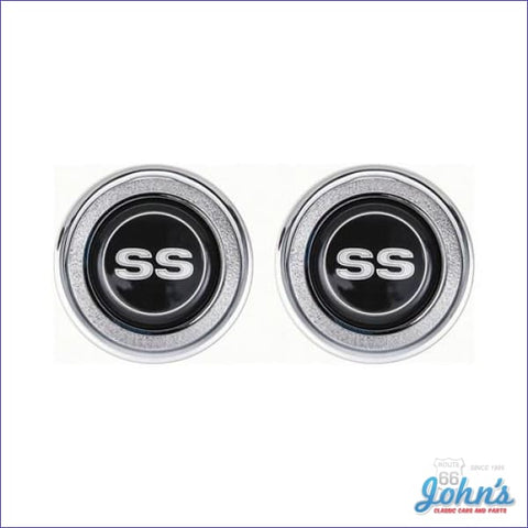 Door Panel Emblems Ss Pair. F2