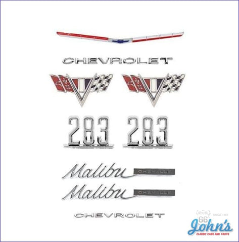 Emblem Kit 283 Malibu A