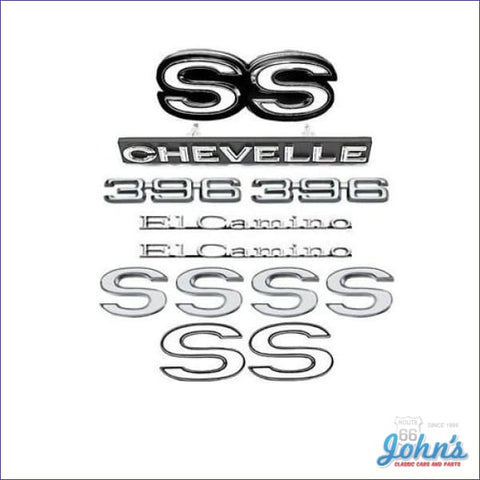 Emblem Kit Ss 396 A