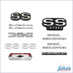 Emblem Kit Ss 396 With Cowl Induction A