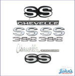 Emblem Kit Ss396- Gm Licensed Reproduction A