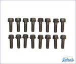 Exhaust Manifold Bolt Kit Bb Oe Flanged Style 16Pc A F2 X F1