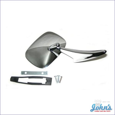 Exterior Chrome Mirror- Lh For Cars With Mirror Only A