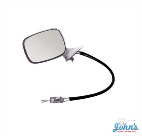 Exterior Mirror Assembly Lh - Remote Gm Licensed Reproductionincludes Mounting Bracket And Gasket X