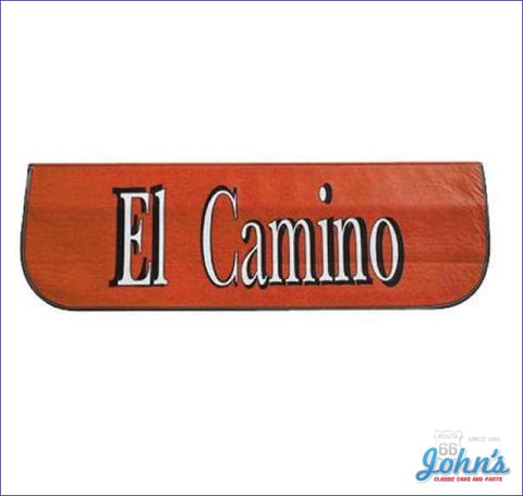 Fender Cover With El Camino Logo- Each A