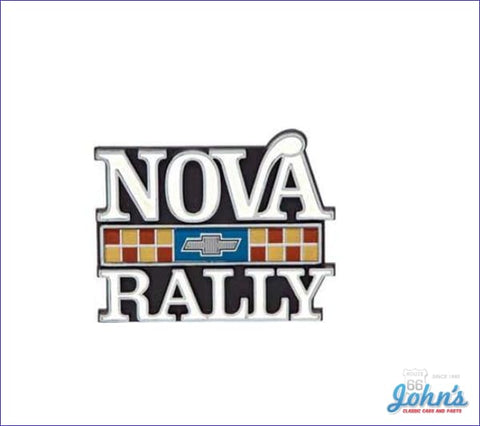 Fender Emblem Nova Rally - Each Gm Licensed Reproduction X