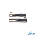 Fisher Type T-Top Chrome Handles Pair F2