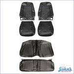 Front And Rear Seat Cover Kit- Coupe With Bucket Seats Standard Interior Without Fold Down F1