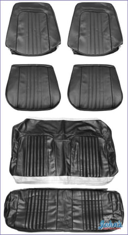 Front And Rear Seat Cover Kit For Convertible With Bucket Seats A