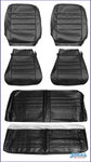 Front And Rear Seat Cover Kit For Convertible With Bucket Seats A