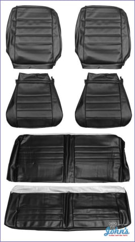 Front And Rear Seat Cover Kit For Coupe With Bucket Seats A