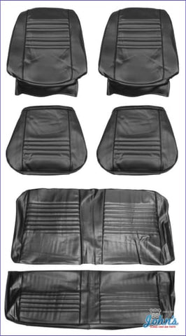 Front And Rear Seat Cover Kit For Coupe With Bucket Seats A