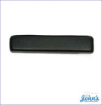 Front Armrest Pad Molded - Black Each A