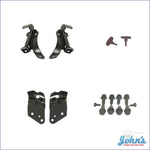 Front Bumper Bracket Kit. For Standard Bumper. Gm Licensed Reproduction. F2