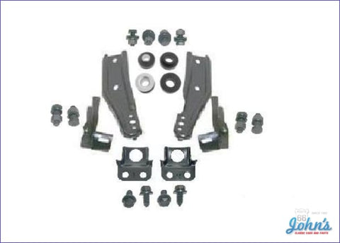 Front Bumper Bracket Kit With Hardware And Cushions (Except Endura Bumper) F1