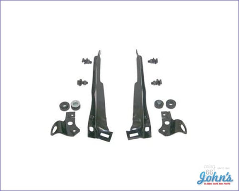 Front Bumper Bracket Kit With Hardware And Cushions F1