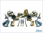 Front Disc Brake Conversion Kit With 9 Power Booster Standard Rotors. **on Sale** (Os4) A X F1