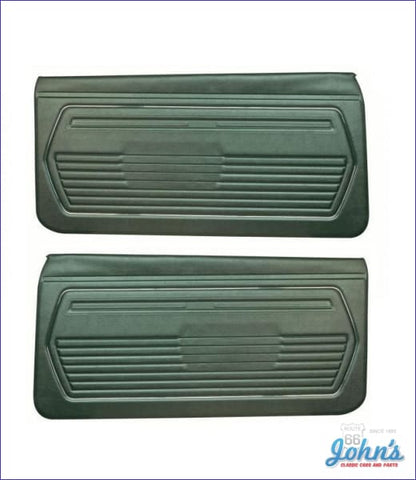 Front Door Panels With Standard Interior- Un-Assembled- Pair (Os1) F1