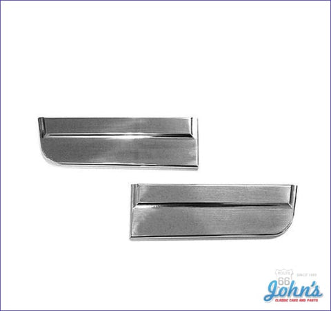 Front Lower Fender Moldings Pair - Ss X