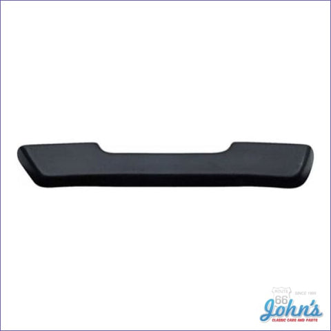 Front Molded Armrest Pad Rh. Available In Black Only. Original Slim Style. X
