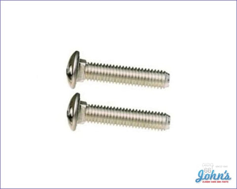 Front Outer Bumper Bolts With Correct Style Small Head Pair F1