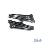 Front Outer Bumper Brackets Pair X