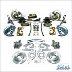 Front & Rear Disc Brake Conversion Kit Non-Power With Standard Rotors (Os8) A