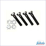 Front Upper Control Arm To Frame Bolt Kit. 8Pc A X F1