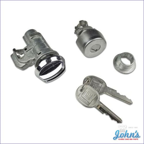 Glovebox And Trunk Lock Kit With Keys F2