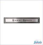 Glovebox Bezel Emblem Super Sport - Reproduction A