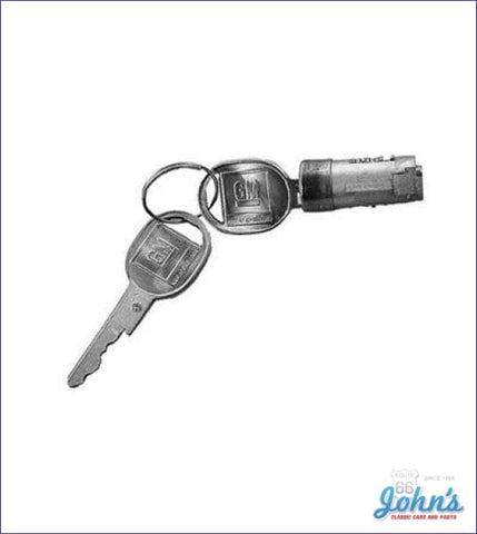 Glovebox Lock Kit With Late Style Keys (Cylinder And Keys Only) A