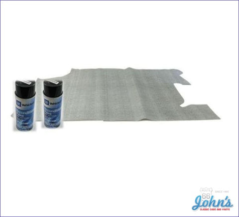Gray Trunk Mat And Black/aqua Gm Spatter Paint Kit. A