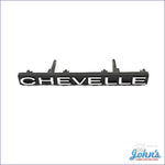 Grille Emblem Chevelle Gm Licensed Reproduction A