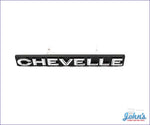 Grille Emblem Chevelle Reproduction A