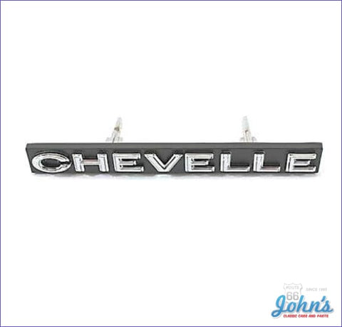 Grille Emblem Chevrolet Gm Licensed Reproduction A