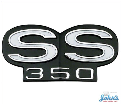 Grille Emblem Ss350 Gm Licensed Reproduction F1