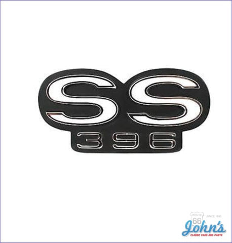 Grille Emblem Ss396- (Not Correct For El Camino But Works And Looks Great). Gm Licensed