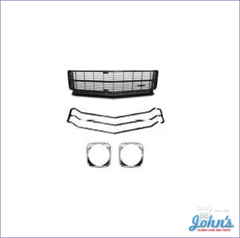 Grille Kit With Black Grille. (Os2) A